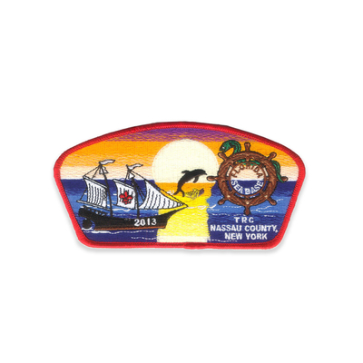 Merrowed opstrijkbare geborduurde patches kleding badges padvinder souvenir