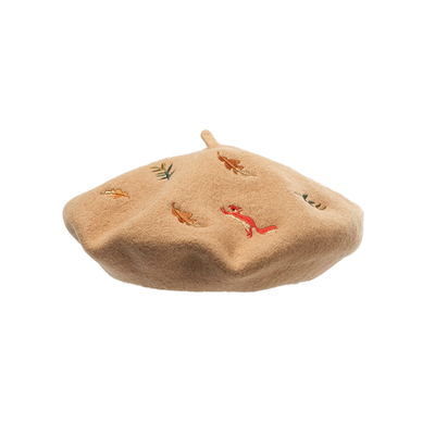 Stevig van de Hoedeneco van de Kleurenbaret GLB van de de Drukpolyester de Wolmateriaal