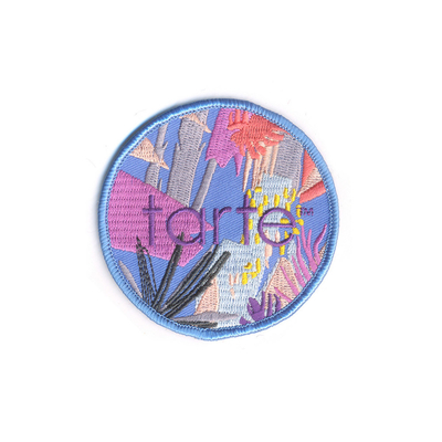 100% polyesterijzer op de Hoeden van Douanelogo patches merrowed DIY
