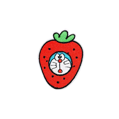 2.5“ Fruitijzer op Flarden, Applique-Borduurwerkflarden voor Hoeden