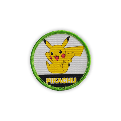 Borduurwerkijzer op 3D Embleem van Doraemon Pokemon Anime van Rookwolkflarden