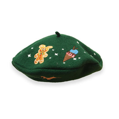 Van de de Hoeden Multikleur van de borduurwerkbaret GLB de Wolmateriaal voor de Winter
