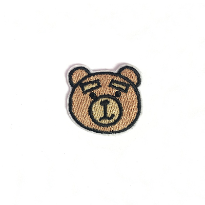 OEM Geborduurd ODM past Ijzer op Flardmerk Logo Badges aan
